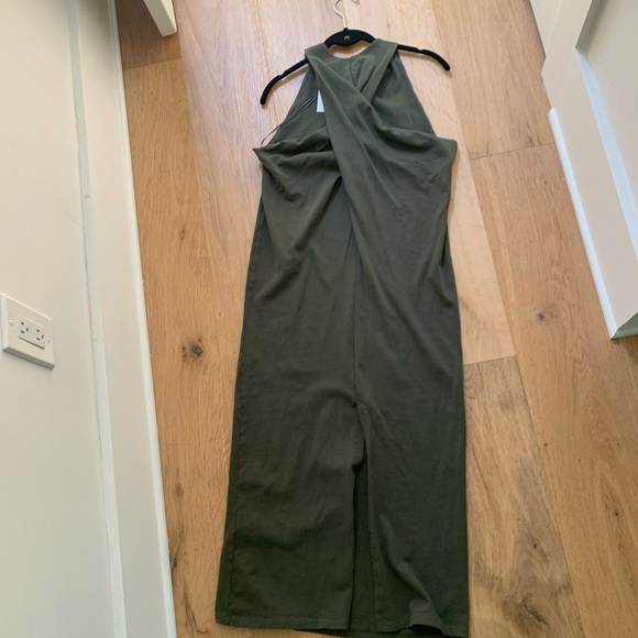 Zara | Dresses | Zara Twist Back Midi Dress Xs Olive Green | Poshmark Zara | Dresses | Zara Twist Back Midi Dress Xs Olive Green | Poshmark